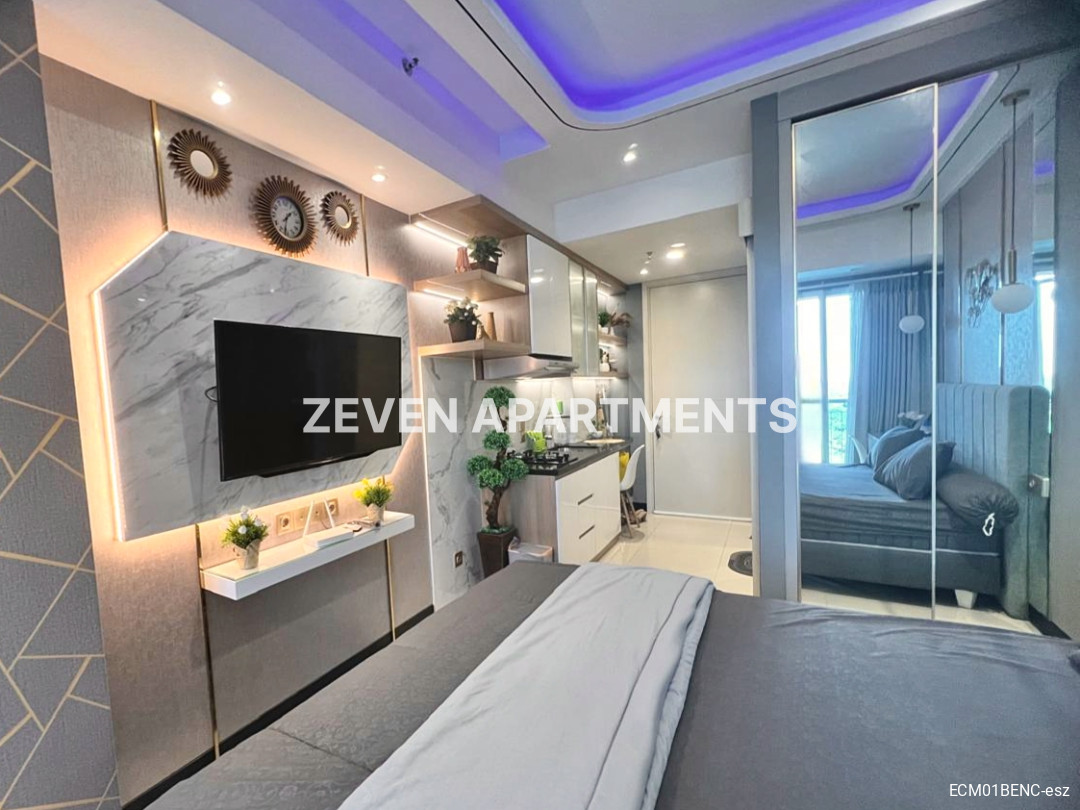 JUAL APARTEMEN STUDIO FURNIS BARU MEWAH AMOR EASTCOAST MANSION PAKUWON CITY