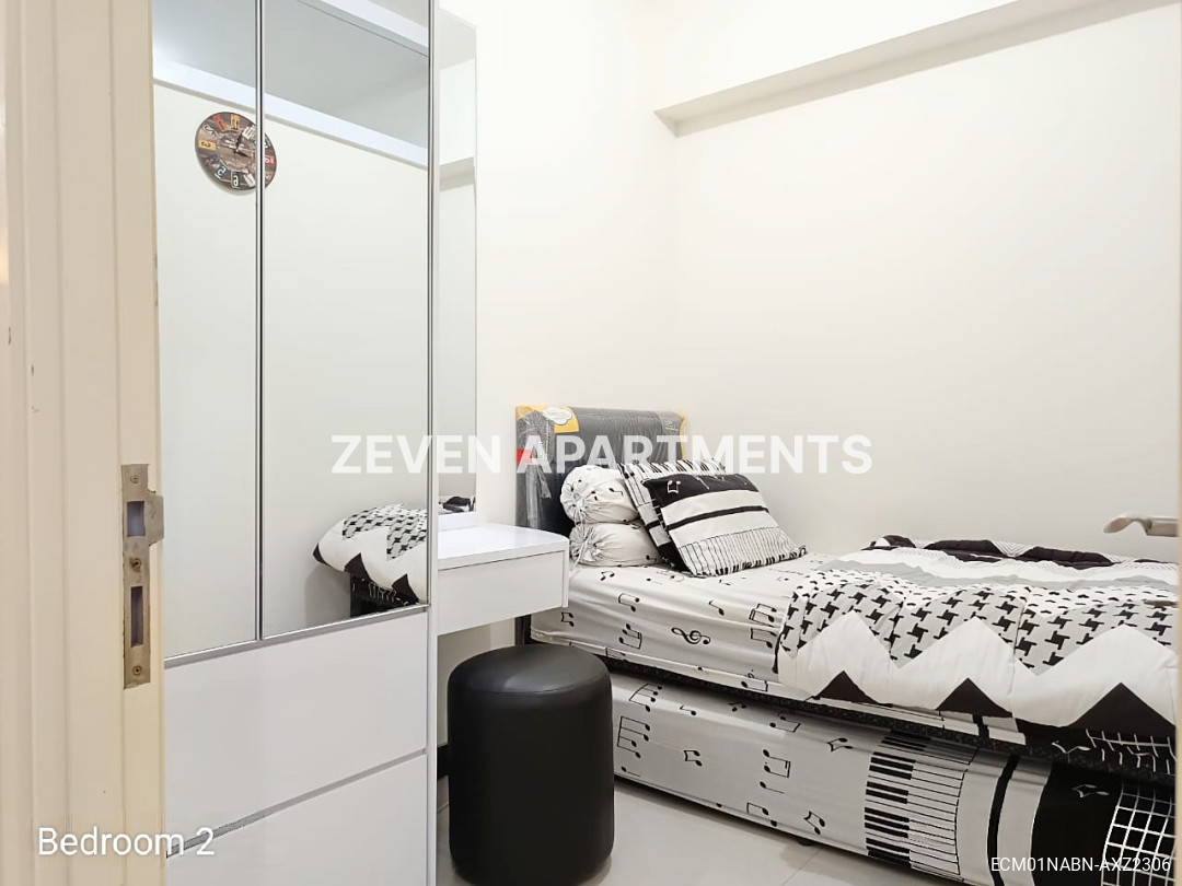 JUAL SEWA APARTMENT 2 BR FURNIS AMOR EASTCOAST MANSION