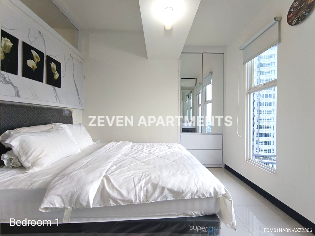 JUAL SEWA APARTMENT 2 BR FURNIS AMOR EASTCOAST MANSION