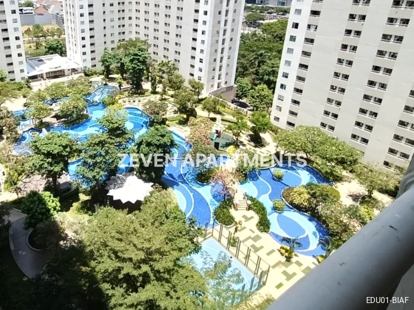 SEWA APARTEMEN 2BR FURNIS EDUCITY PAKUWON CITY