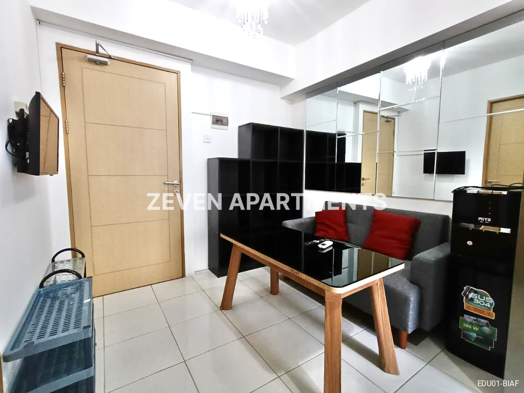 SEWA APARTEMEN 2BR FURNIS EDUCITY PAKUWON CITY
