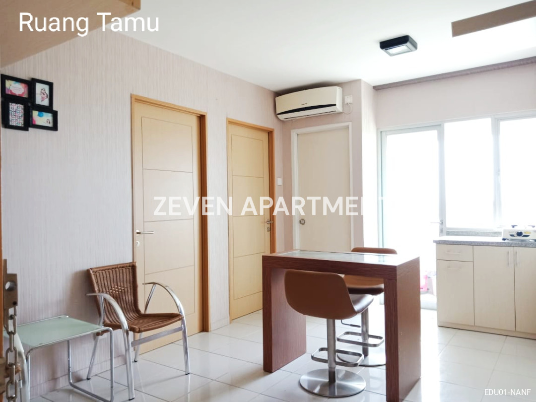 Foto SEWA APARTEMEN EDUCITY 2 BEDROOM CORNER FURNIS