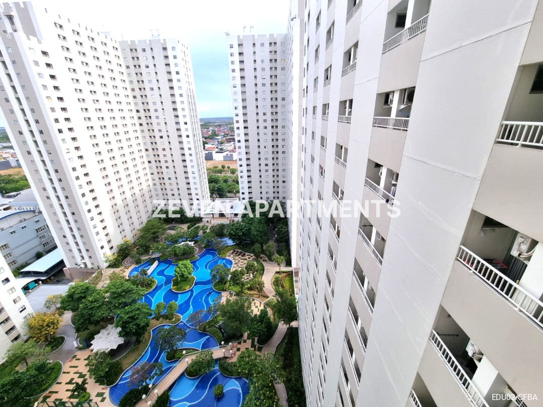 SEWA APARTEMEN 2BR UNFURNIS EDUCITY PAKUWON CITY