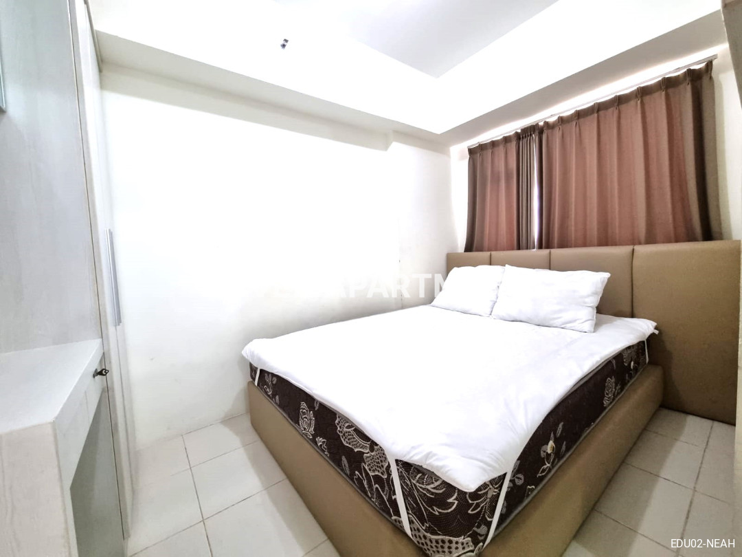 SEWA APARTEMEN 2BR FURNIS EDUCITY PAKUWON CITY