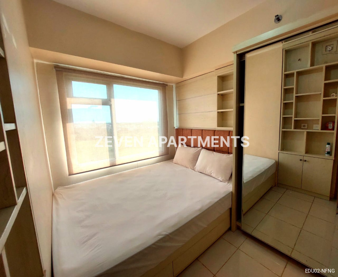 SEWA APARTEMEN 2BR FURNIS EDUCITY PAKUWON CITY