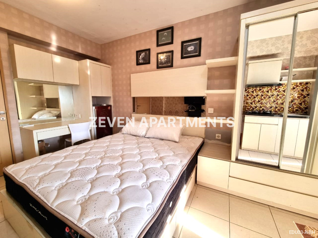 SEWA APARTEMEN STUDIO EDUCITY PAKUWON CITY