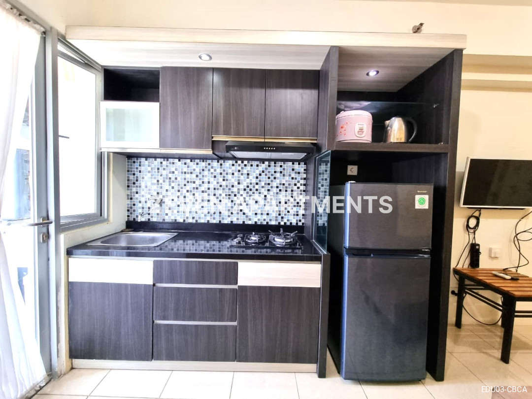 SEWA APARTEMEN 2BR FURNIS EDUCITY PAKUWON CITY