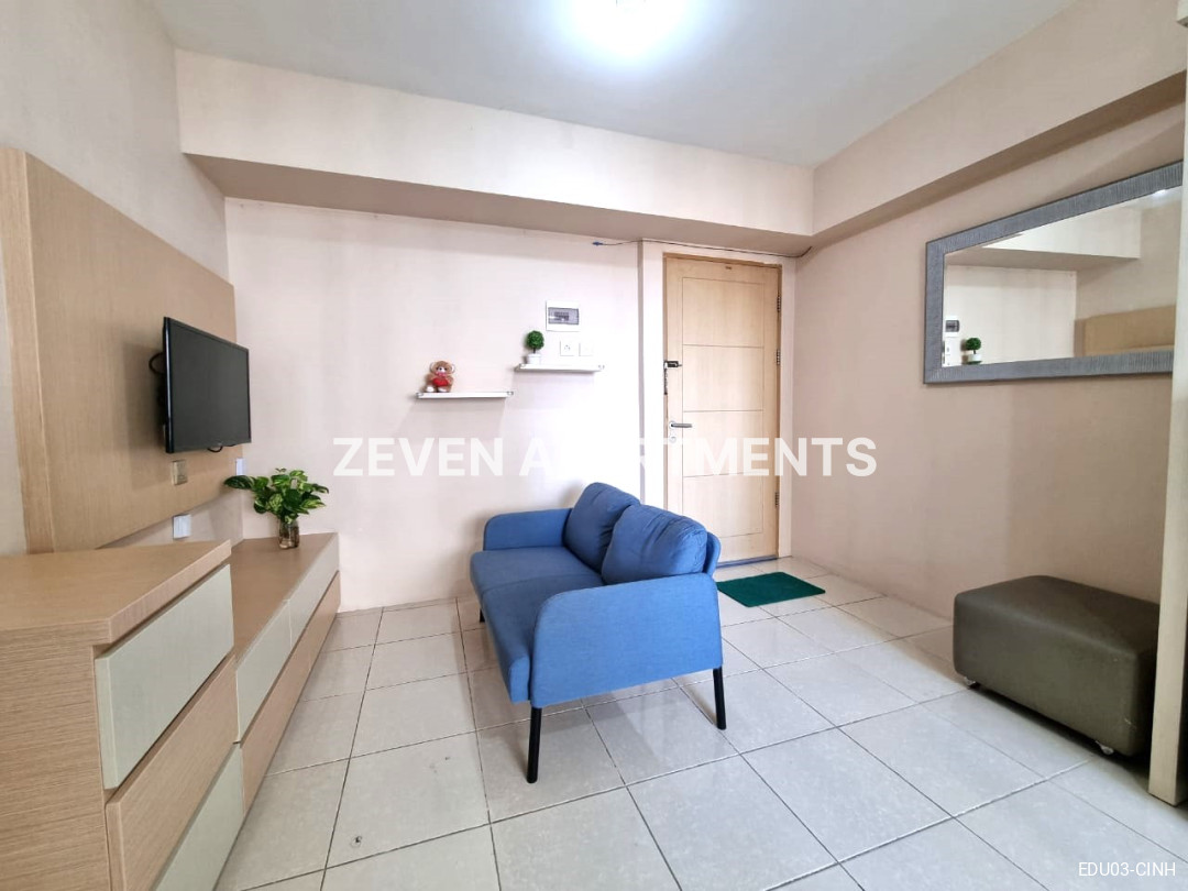 SEWA APARTEMEN 2BR FURNIS EDUCITY PAKUWON CITY