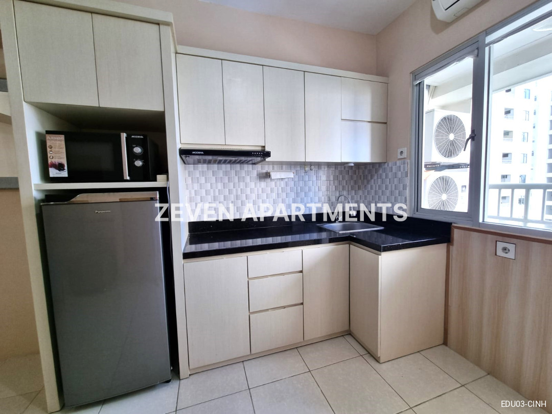 SEWA APARTEMEN 2BR FURNIS EDUCITY PAKUWON CITY