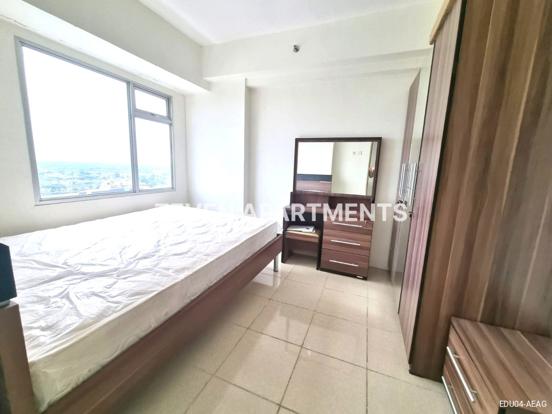 SEWA APARTEMEN 2BR FURNIS EDUCITY PAKUWON CITY